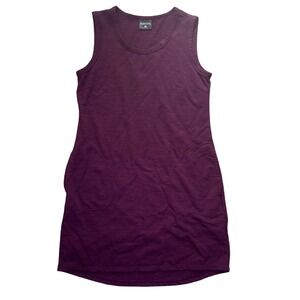 32 Degrees Cool Purple Dress Sleeveless Casual Pockets Athleisure Small‎